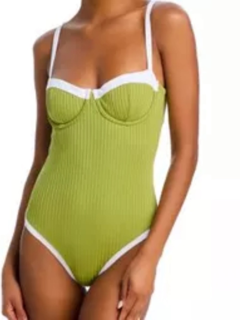 AQUA Underwire One Piece Swimsuit MSRP $108